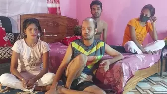 Hubby come with friends foursome Sex Deshi porn