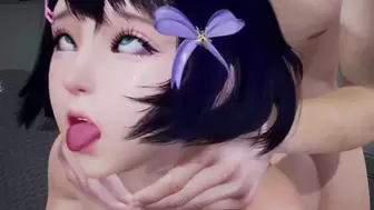 Alluring Thai Slut Sexed Silly until she gets an Ahegao face | 3D Porn