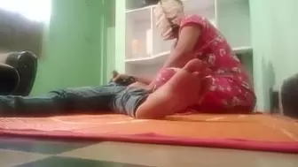 Indian desi lovers sex outside home